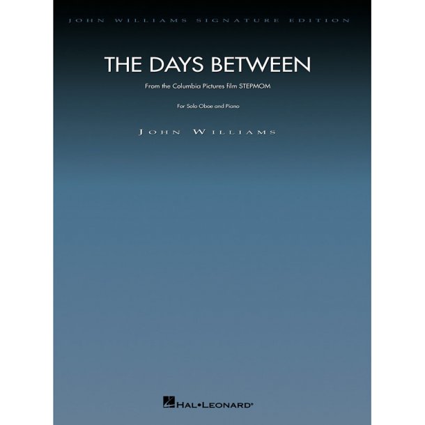 The Days Between   From stepmom For Solo Oboe And Piano