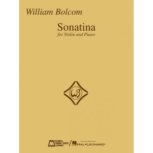 William Bolcom: Sonatina For Violin and Piano