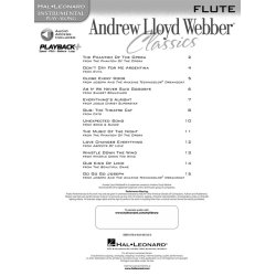 Instrumental Play-Along: Andrew Lloyd Webber Classics (Flute)