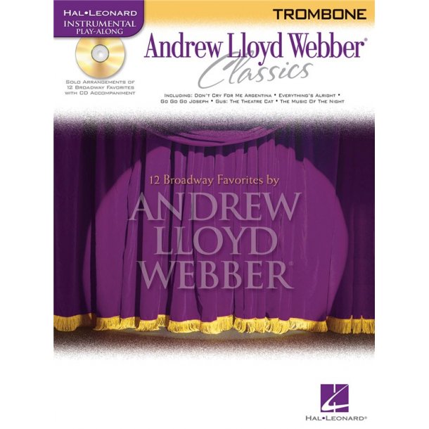 Instrumental Play-Along: Andrew Lloyd Webber Classics (Trombone)