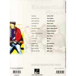 Instrumental Play-Along: Essential Rock (Flute)