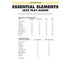 Essential Elements Jazz Play-Along -Jazz Standards : Rhythm Section