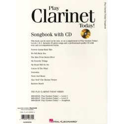 Play Clarinet Today! - Songbook