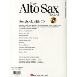 Play Alto Sax Today! - Songbook