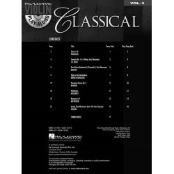 Violin Play-Along Volume 3: Classical