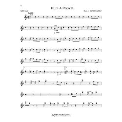 Klaus Badelt: Pirates Of The Caribbean (Alto Sax)