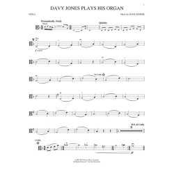 Klaus Badelt: Pirates Of The Caribbean (Viola)