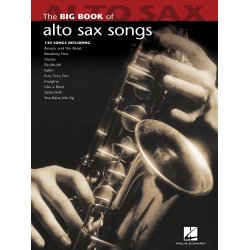 Big Book Of Alto Saxophone Songs