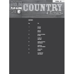 Violin Play-Along Volume 8: Country Classics