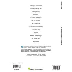 Hal Leonard Instrumental Play-Along: Wicked (Flute)
