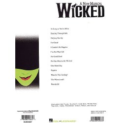 Hal Leonard Instrumental Play-Along: Wicked (Clarinet)