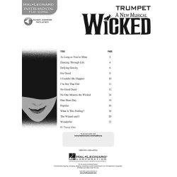 Hal Leonard Instrumental Play-Along: Wicked (Trumpet)