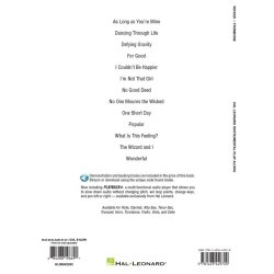 Hal Leonard Instrumental Play-Along: Wicked (Trombone)