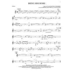 Les Miserables Play-Along Pack - Violin