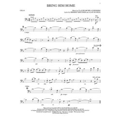 Les Miserables Play-Along Pack - Cello