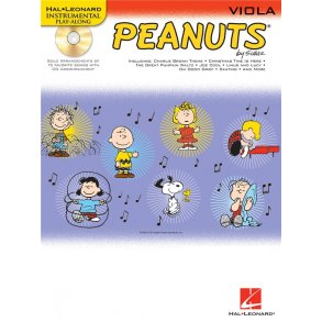 Hal Leonard Instrumental Play-Along: Peanuts (Viola)