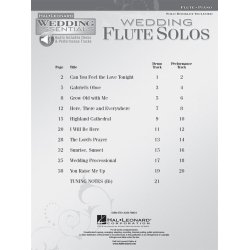 WEDDING ESSENTIALS SERIES WEDDING FLUTE SOLOS FLT BOOK/CD