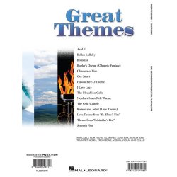 Tenor Saxophone Play-Along: Great Themes