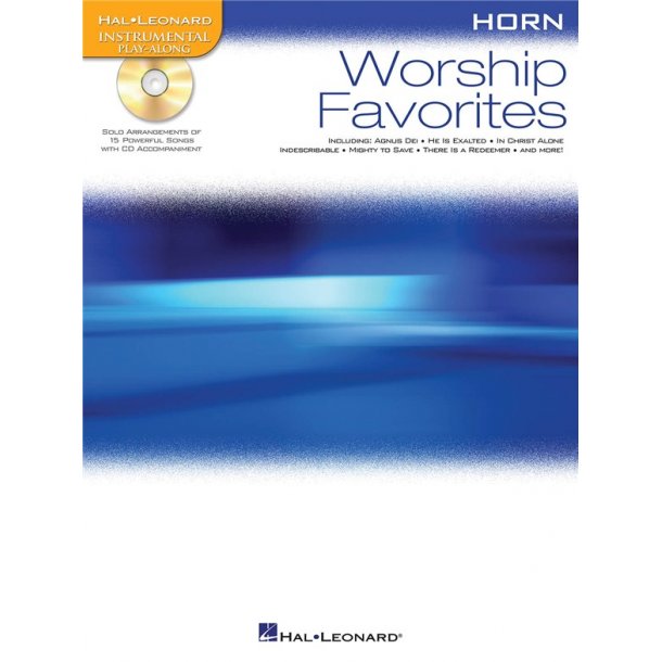 INSTRUMENTAL PLAY ALONG WORSHIP FAVORITES HN BK/CD