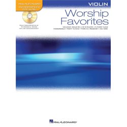 INSTRUMENTAL PLAY ALONG WORSHIP FAVORITES VLN BK/CD