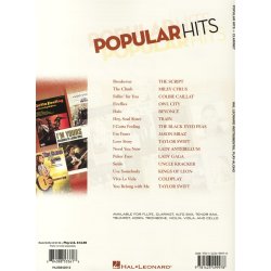 Instrumental Play-Along: Popular Hits - Clarinet