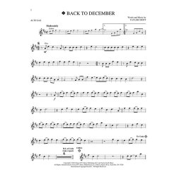 Instrumental Play-Along: Taylor Swift (Alto Saxophone)
