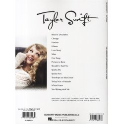 Instrumental Play-Along: Taylor Swift (Alto Saxophone)