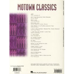 Instrumental Play-Along: Motown Classics - Clarinet