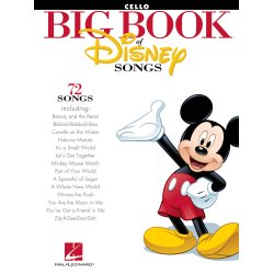 The Big Book Of Disney Songs - Cello
