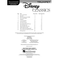 Trumpet Play-Along: Disney Classics