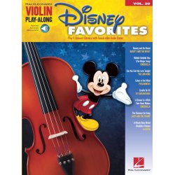 Violin Play-Along Volume 29: Disney Favorites