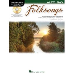 Alto Saxophone Play-Along: Folksongs