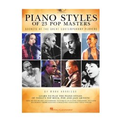 Piano Styles Of 23 Pop Masters: Secrets Of  The Great Contemporary Players