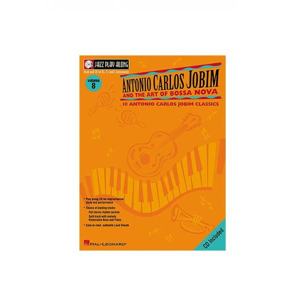 Jazz Play Along: Volume 8 - Antonio Carlos Jobim And The Art Of Bossa Nova