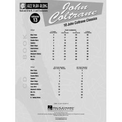 Jazz Play Along: Volume 13 - John Coltrane
