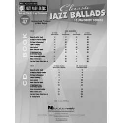 Jazz Play-Along Volume 47: Classic Jazz Ballads