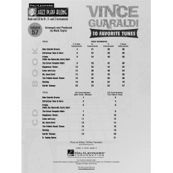 Jazz Play Along: Volume 57 - Vince Guaraldi