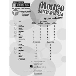 Jazz Play Along Volume 14: Mongo Santamaria