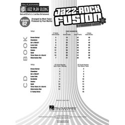 Jazz Play Along: Volume 62 - Jazz-Rock Fusion