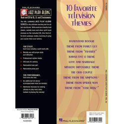 Jazz Play Along: Volume 64 - TV Tunes
