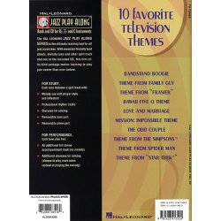 Jazz Play Along: Volume 64 - TV Tunes