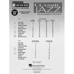 Jazz Play-Along Volume 69: Classic Jazz (Book And CD)