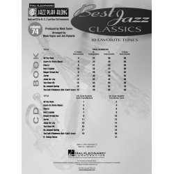 Jazz Play-Along Volume 74: Best Jazz Classics
