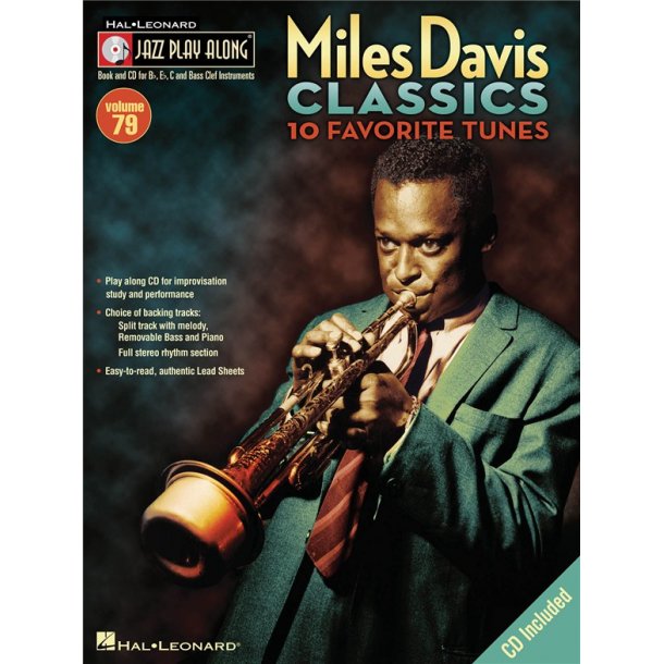 Jazz Play Along: Miles Davis Classics - 10 Favorite Tunes