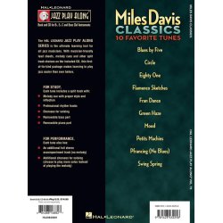 Jazz Play Along: Miles Davis Classics - 10 Favorite Tunes