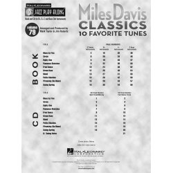 Jazz Play Along: Miles Davis Classics - 10 Favorite Tunes