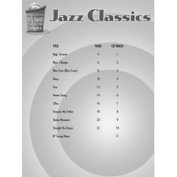 Big Band Play-Along Volume 4 - Jazz Classics (Trumpet)