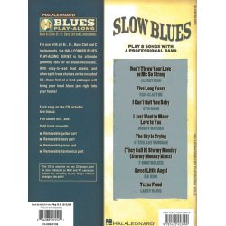 Blues Play-Along Volume 3: Slow Blues