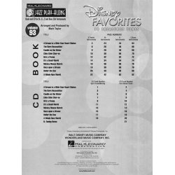 Jazz Play-Along Volume 93: Disney Favourites