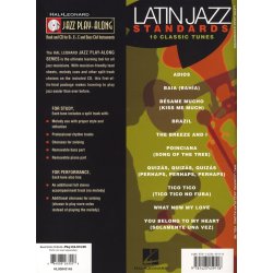 Jazz Play Along Volume 96: Latin Standards